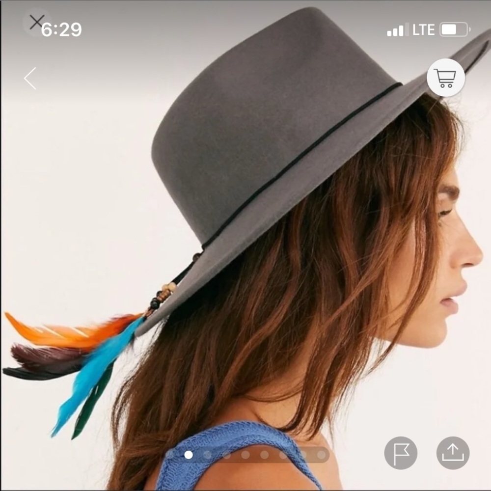 NWOT Free People Marlow Wool Fedora/Rancher